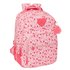 Mochila Doble Adaptable A Carro Vmb "In Bloom"32 x 42 x 15 cm.