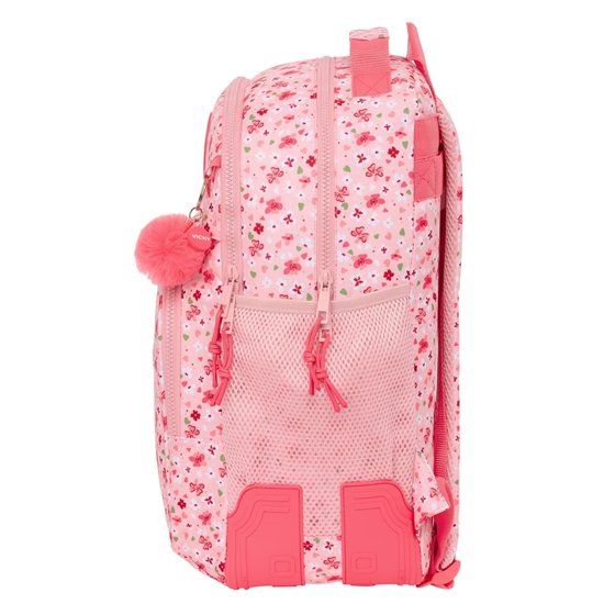Mochila Doble Adaptable A Carro Vmb "In Bloom"32 x 42 x 15 cm.