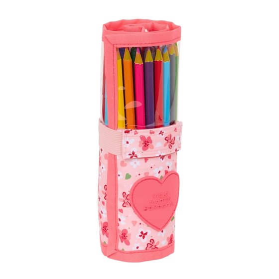 Plumier Enrollable 27 Piezas Vmb "In Bloom"7 x 20 x 7 cm.