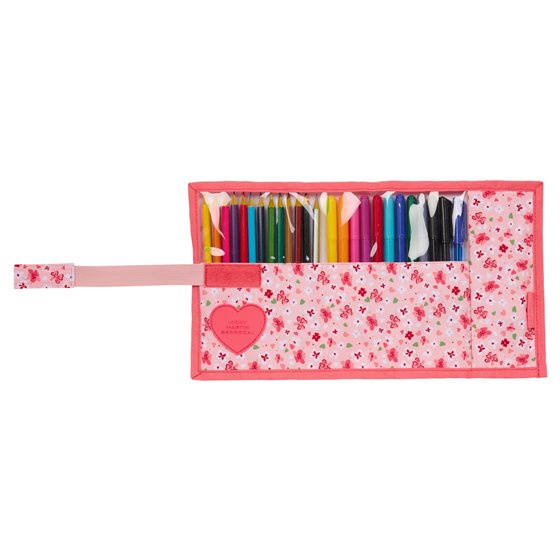 Plumier Enrollable 27 Piezas Vmb "In Bloom"7 x 20 x 7 cm.