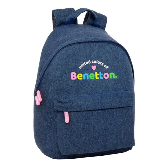 Mochila Para Portatil 14,1" Benetton "Denim"31 x 41 x 16 cm.