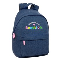 Mochila Para Portatil 14,1" Benetton "Denim"31 x 41 x 16 cm.