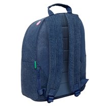 Mochila Para Portatil 14,1" Benetton "Denim"31 x 41 x 16 cm.