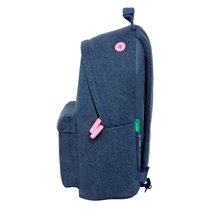 Mochila Para Portatil 14,1" Benetton "Denim"31 x 41 x 16 cm.