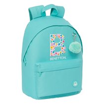 Mochila Para Portatil 14,1" Benetton "Letter"31 x 41 x 16 cm.