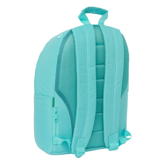 Mochila Para Portatil 14,1" Benetton "Letter"31 x 41 x 16 cm.