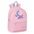 Mochila Para Portatil 14,1" Benetton "Pink"31 x 41 x 16 cm.