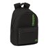 Mochila Para Portatil 14,1" Kappa "Black"31 x 41 x 16 cm.