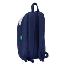 Mini Mochila Cremallera Vertical Benetton "Varsity"22 x 39 x 10 cm.