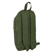 Mini Mochila Cremallera Vertical Munich "Bright Khaki"22 x 39 x 10 cm.