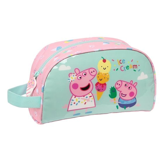 Neceser Adaptable A Carro Peppa Pig "Ice Cream"26 x 16 x 9 cm.