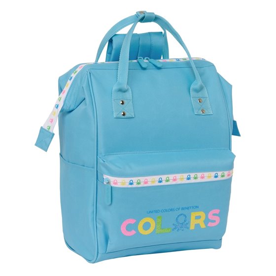 Mochila Con Asas Para Portatil 13" Benetton "Spring"27 x 40 x 19 cm.