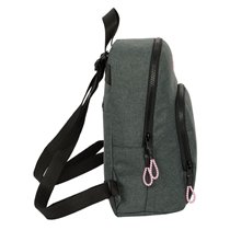 Mini Mochila Kappa "Silver Pink"25 x 30 x 13 cm.