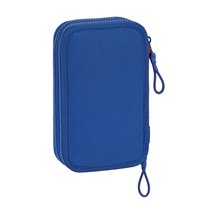 Plumier Doble Pequeño 28 Piezas F.C.Barcelona 2ª Equipacion12,5 x 19,5 x 4 cm.