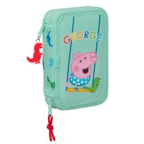 Plumier Doble Pequeño 28 Piezas George12,5 x 19,5 x 4 cm.