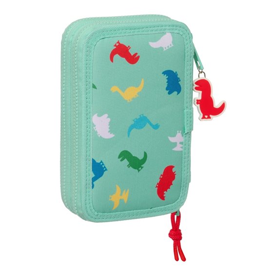 Plumier Doble Pequeño 28 Piezas George12,5 x 19,5 x 4 cm.