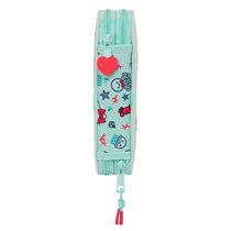 Plumier Doble Pequeño 28 Piezas Hello Kitty "Sea Lovers"12,5 x 19,5 x 4 cm.