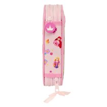 Plumier Doble Pequeño 28 Piezas Princesas Disney "Summer Adventures"12,5 x 19,5 x 4 cm.