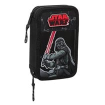 Plumier Doble Pequeño 28 Piezas Star Wars "The Fighter"12,5 x 19,5 x 4 cm.