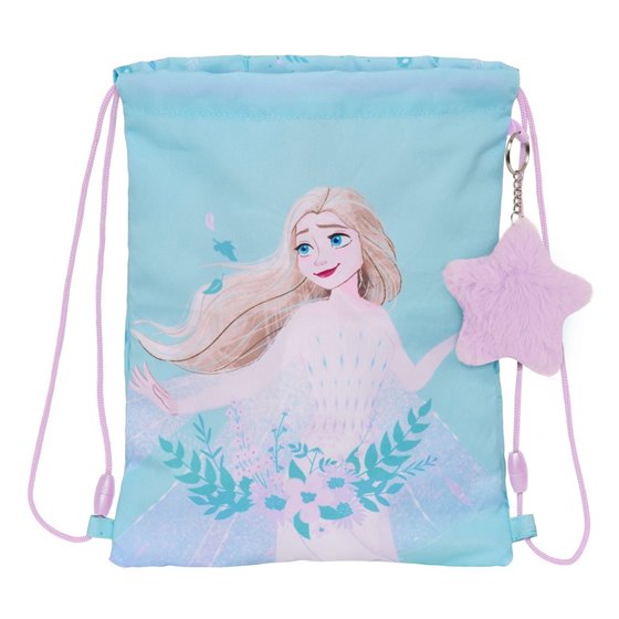 Saco Plano Junior Frozen Ii "Hello Spring"26 x 34 cm.