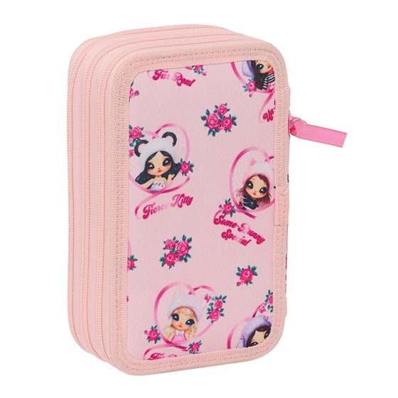 Plumier Triple 36 Piezas Nanana "Fabulous"12,5 x 19,5 x 5,5 cm.