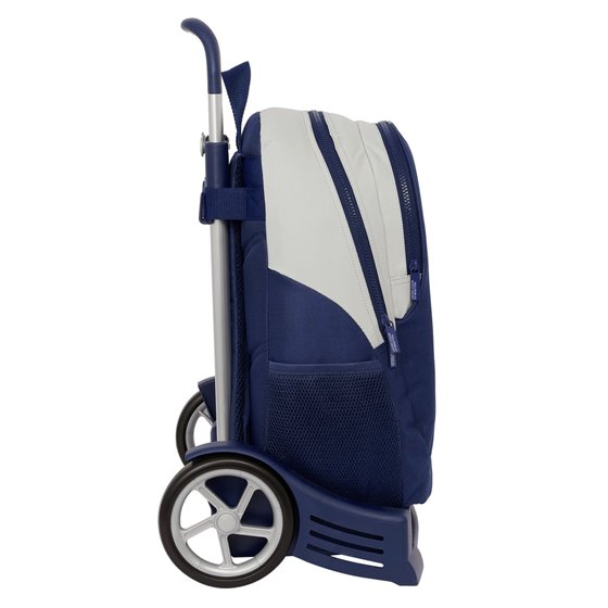 Mochila Con Carro Evolution Benetton "Varsity"32 x 44 x 16 cm.