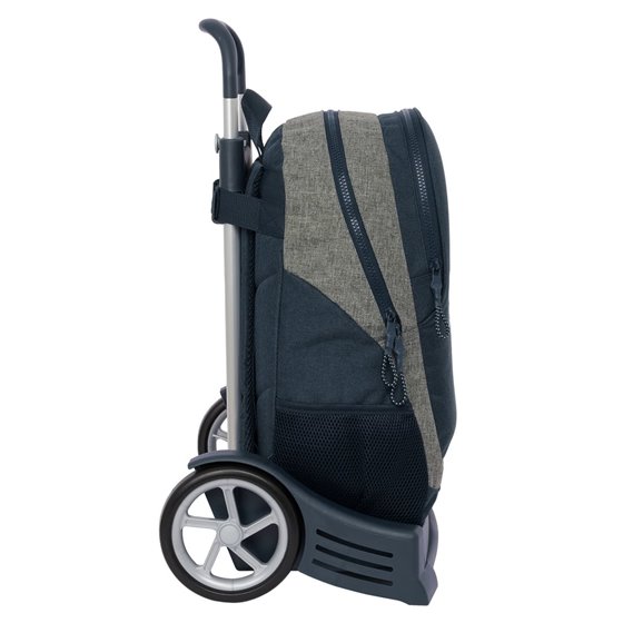 Mochila Con Carro Evolution Kappa "Dark Navy"32 x 44 x 16 cm.