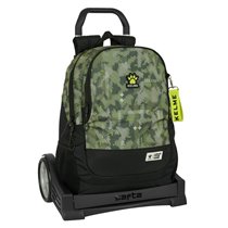 Mochila Con Carro Evolution Kelme "Travel"32 x 44 x 16 cm.