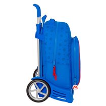 Mochila Con Carro Evolution Super Mario "Play"32 x 42 x 15 cm.