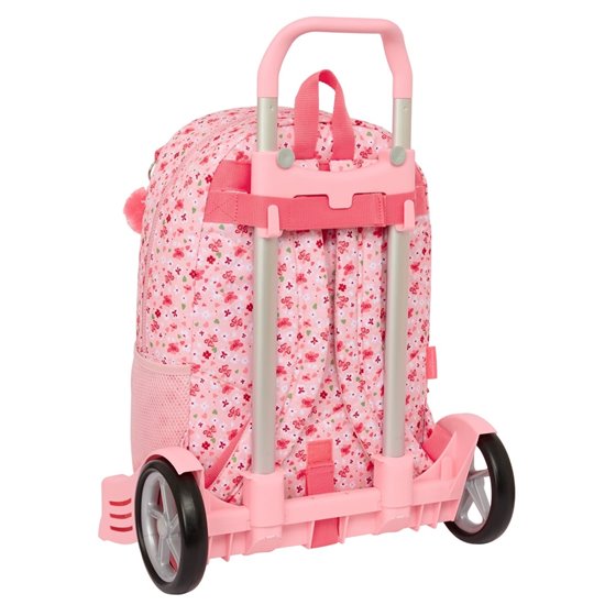 Mochila Con Carro Evolution Vmb "In Bloom"30 x 46 x 14 cm.