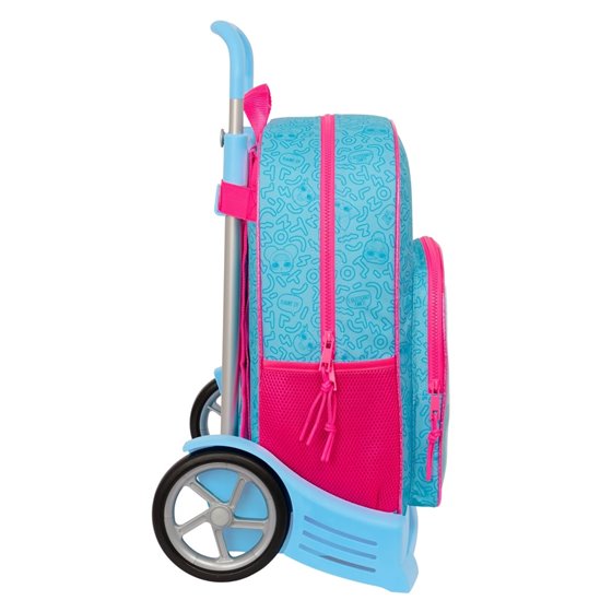 Mochila Mochila Con Carro Evolution Lol Surprise! "Divas"33 x 42 x 14 cm.