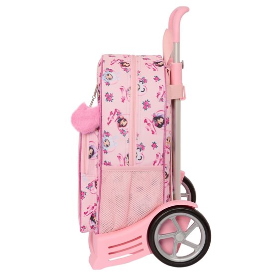 Mochila Mochila Con Carro Evolution Nanana "Fabulous"33 x 42 x 14 cm.