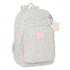 Mochila Adaptable A Carro Blackfit8 "Blossom"30 x 46 x 14 cm.