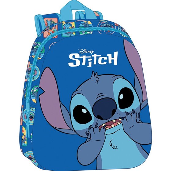 Mochila 3D Stitch27 x 33 x 10 cm.