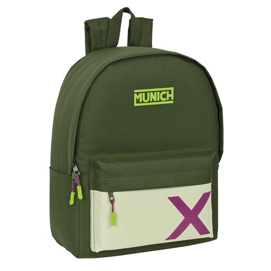 Mochila Para Portatil 14,1" Munich "Bright Khaki"31 x 40 x 16 cm.