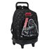 Mochila Grande Con Ruedas Compact Ext.Simple Star Wars "The Fighter"33 x 45 x 22 cm.