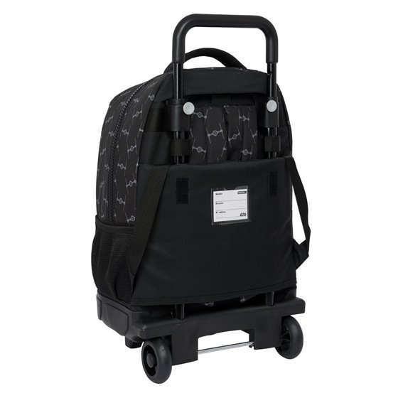 Mochila Grande Con Ruedas Compact Ext.Simple Star Wars "The Fighter"33 x 45 x 22 cm.