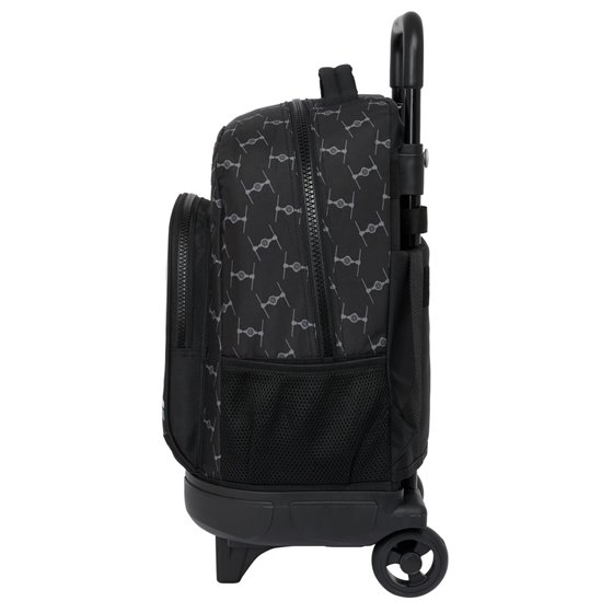 Mochila Grande Con Ruedas Compact Ext.Simple Star Wars "The Fighter"33 x 45 x 22 cm.