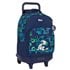 Mochila Grande Con Ruedas Compact Extraible El Niño "Glassy"33 x 45 x 22 cm.