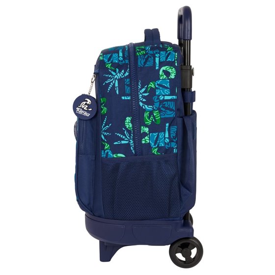 Mochila Grande Con Ruedas Compact Extraible El Niño "Glassy"33 x 45 x 22 cm.
