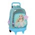 Mochila Grande Con Ruedas Compact Extraible Frozen Ii "Hello Spring"33 x 45 x 22 cm.