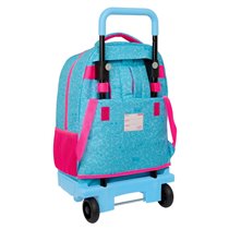 Mochila Grande Con Ruedas Compact Extraible Lol Surprise! "Divas"33 x 45 x 22 cm.