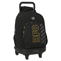 Mochila Grande Con Ruedas Compact Extraible Reciclado Blackfit8 "Zone"33 x 45 x 22 cm.
