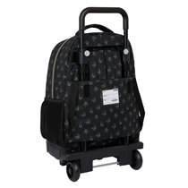 Mochila Grande Con Ruedas Compact Extraible The Mandalorian "This Is The Way"33 x 45 x 22 cm.