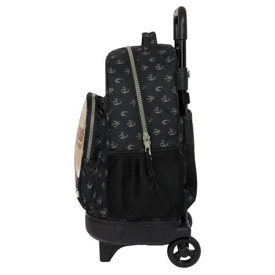 Mochila Grande Con Ruedas Compact Extraible The Mandalorian "This Is The Way"33 x 45 x 22 cm.