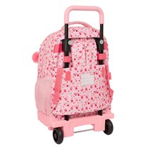 Mochila Grande Con Ruedas Compact Extraible Vmb "In Bloom"33 x 45 x 22 cm.