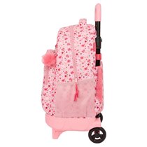 Mochila Grande Con Ruedas Compact Extraible Vmb "In Bloom"33 x 45 x 22 cm.