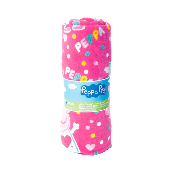 Manta Infantil Peppa Pig "Cosy Corner"150 x 95 cm.