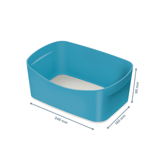 Bandeja De Almacenamiento Leitz Mybox Cosy Azul Calma
