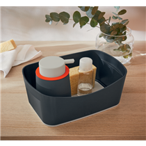 Bandeja De Almacenamiento Leitz Mybox Cosy Gris Terciopelo